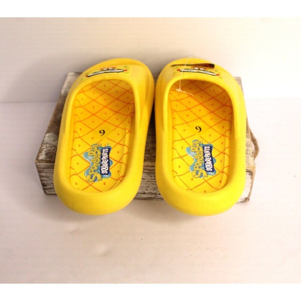 Sponge Bob Nickelodeon Side On Men's 9 Women's 10.5 Yellow Licensed Groundup NWT - Picture 4 of 8